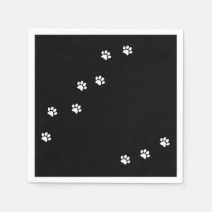 Paw Prints Napkins Servet