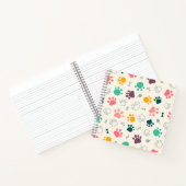 Paw Prints Notitieboek (Binnen)