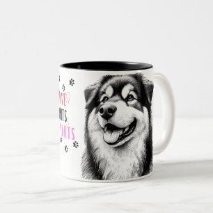Paw Prints on Our Hearts: A Tribute to Canine Comp Tweekleurige Koffiemok