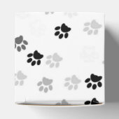 Paw Prints Party Favor Box voor Hondenliefhebbers Bedankdoosjes (Bovenkant)