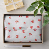 Paw Prints Pet Lovers Honden Katten Huisdieren Roo Tissuepapier (Geschenk)