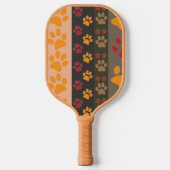 Paw Prints Pickleball Paddle (Voorkant)