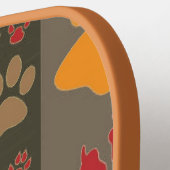 Paw Prints Pickleball Paddle (Links Detail)