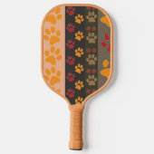 Paw Prints Pickleball Paddle (Achterkant)