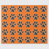 Paw Prints - SRF Cadeaupapier (Vlak)