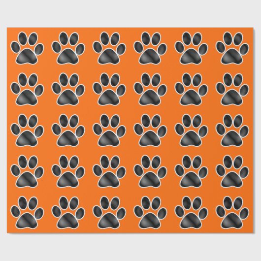 Paw Prints - SRF Cadeaupapier (Vlak)