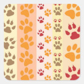 Paw prints stickers (Voorkant)