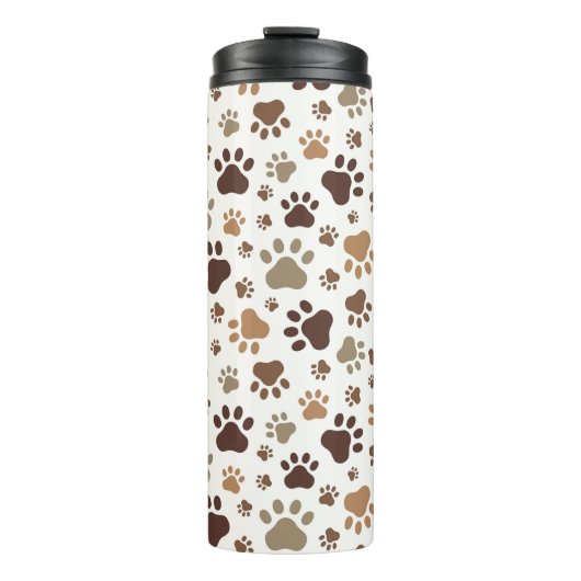Paw Prints  Thermosbeker (Voorkant)