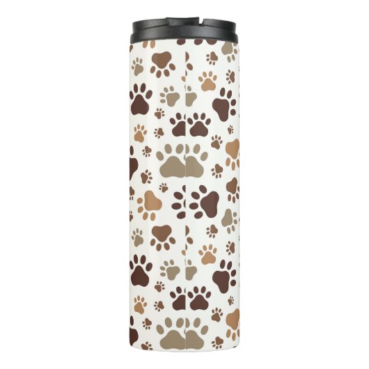 Paw Prints  Thermosbeker (Achterkant)