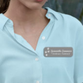 Paw Prints Vet Veterinary Business Groomer Naamplaatje