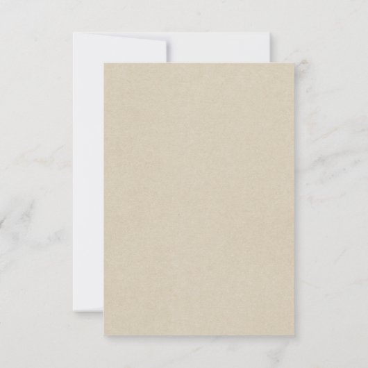 Paw Prints Weddenschap Hartelijk dank Bedankkaart (Achterkant)