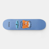 Paw Purralta Cartoon Cat Senor Gato Skateboard (Horizontaal)