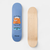 Paw Purralta Cartoon Cat Senor Gato Skateboard (Voorkant)