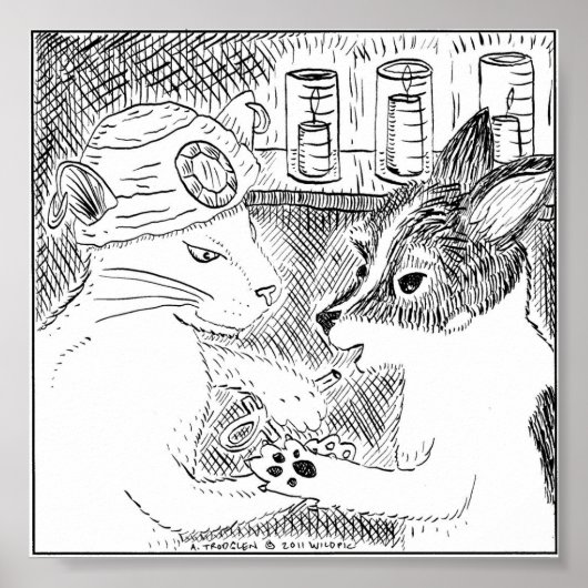 Paw Reading Poster (Voorkant)