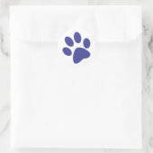 Paw Ronde Sticker (Tas)