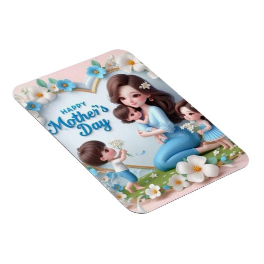 Paw-sensitive Moments: Westie Foto Magneet (Rechterzijde)