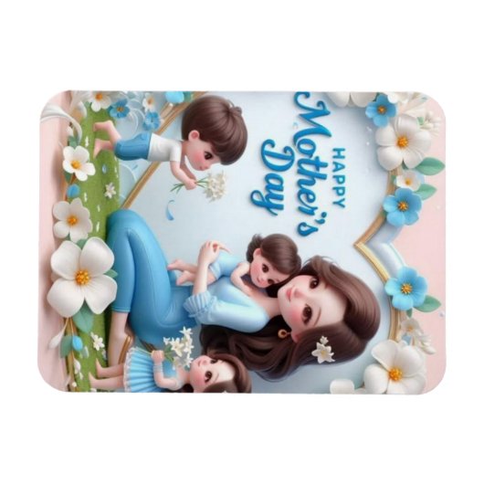 Paw-sensitive Moments: Westie Foto Magneet (Horizontaal)