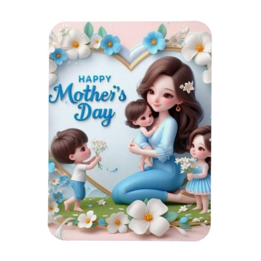 Paw-sensitive Moments: Westie Foto Magneet (Verticaal)