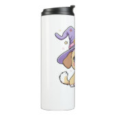 Paw-sensitive vibes Alleen Schattigee hond met bub Thermosbeker (Gedraaid links)