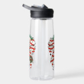 Paw-sitief Merry: Honden Mama & boog & glurende pu Waterfles (Rechts)