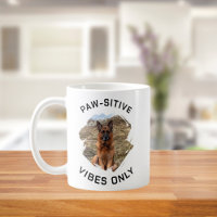 Paw-sitieve vibraties alleen GSD-hond foto