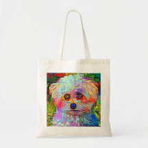 Paw-sitive Vibes-Canvas tas