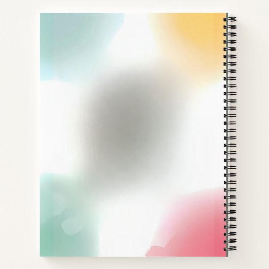 Paw-Sitive Vibes: een pasteldagboek voor Hondenlie Notitieboek (Achterkant)