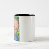 Paw-sitive Vibes-Mok Tweekleurige Koffiemok (Center)