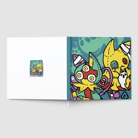 Paw-sitively Frightful | Monstrous Cats Halloween Gastenboek (Volledig)