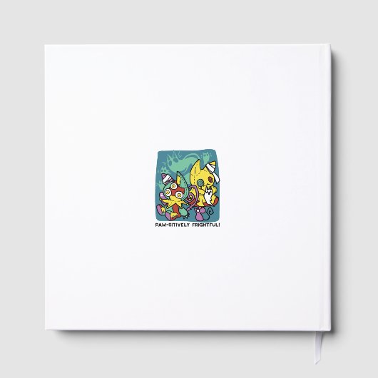 Paw-sitively Frightful | Monstrous Cats Halloween Gastenboek (Achterkant)