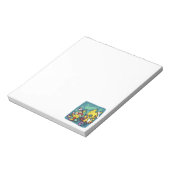 Paw-sitively Frightful | Monstrous Cats Halloween Notitieblok (Linkerzijde)