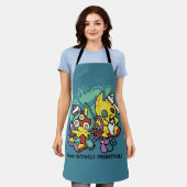 Paw-sitively Frightful | Monstrous Cats Halloween Schort (Gedragen)