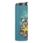 Paw-sitively Frightful | Monstrous Cats Halloween Thermosbeker (Gedraaid links)