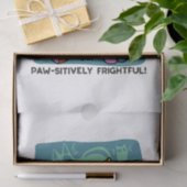 Paw-sitively Frightful | Monstrous Cats Halloween Tissuepapier (Geschenk)