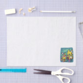 Paw-sitively Frightful | Monstrous Cats Halloween  Tissuepapier (Craft)