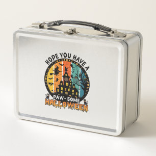 Paw Some Halloween Spokenkamer Heks Zwarte Katten_