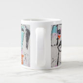 Paw-some houding grote koffiekop (Achterkant)