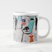 Paw-some houding grote koffiekop (Rechts)