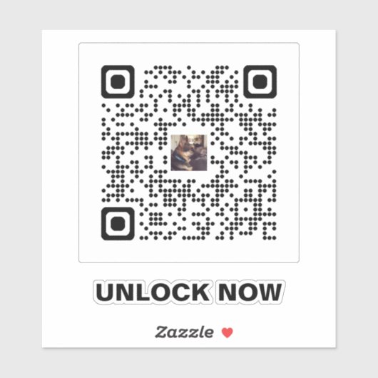 Paw-Some QR-code sticker – contact voor hondenlief (Vel)
