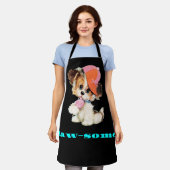 Paw-some Schort voor Hondenliefhebbers (Gedragen)