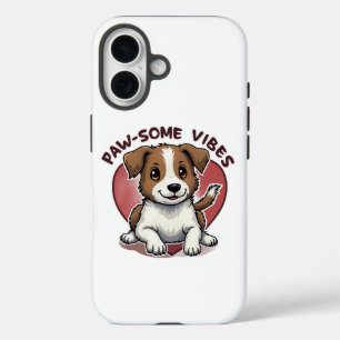 Paw-some Vibes-Hoesje iPhone 16 Hoesje