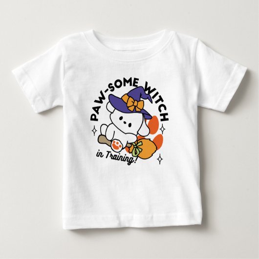 Paw-some Witch in Training - Schattigee Halloween- (Voorkant)