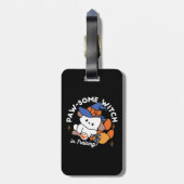 Paw-some Witch in Training - Schattigee Halloween- Bagagelabel (Achterkant verticaal)