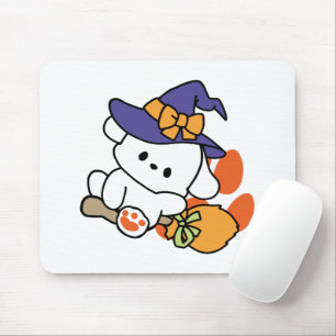Paw-some Witch in Training - Schattigee Halloween- Muismat
