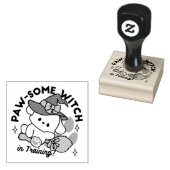 Paw-some Witch in Training - Schattigee Halloween- Rubberstempel (Gestempeld)