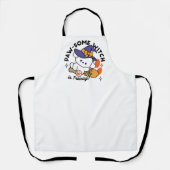 Paw-some Witch in Training - Schattigee Halloween- Schort (Voorkant)