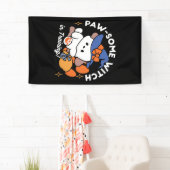 Paw-some Witch in Training - Schattigee Halloween- Spandoek (Insitu)