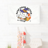 Paw-some Witch in Training - Schattigee Halloween- Spandoek (Insitu)