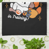 Paw-some Witch in Training - Schattigee Halloween- Theedoek (Gevouwen)