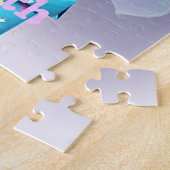 Paw-sommige Cadeaus Husky Puppy Celebrates Legpuzzel (Zijkant)